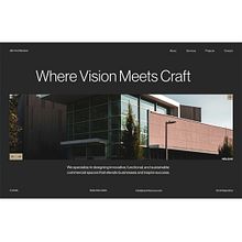 J&H Architecture - Website Design. Un progetto di Web design di Joe Netherton - 20.03.2025