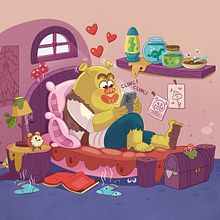 Ilustraciones para la revista Namaka. Un proyecto de Ilustración infantil, Ilustración digital y Dibujo de Marta García Pérez - 21.03.2025