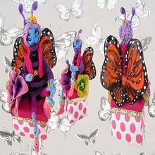Mariposa Monarca en Amigurumi: Un Arte de Detalle y Delicadeza. Un proyecto de Artesanía, DIY, Crochet y Amigurumi de Gliiter Moda - 21.03.2025