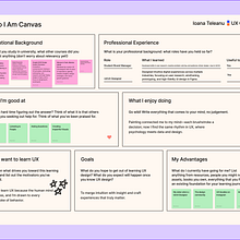 WHO I AM CANVAS. Digital Design, and UX / UI project by davidmara_md - 03.21.2025