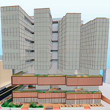 Propuesta de Edificio Hibrido en Lima: Trabajo TVI UPC. Architecture, and Digital Architecture project by Ariana Vizcarra Mendoza - 03.22.2025