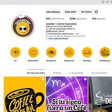 El instagram de CatCoffee. Un progetto di Social media, Instagram, Marketing digitale, Mobile marketing, Comunicazione, Marketing per Instagram, Br e Strateg di Álvaro José Mosquera - 23.03.2025
