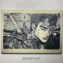 Guts from "Berserk". Un progetto di Design di tatuaggi di reveruem - 23.03.2025