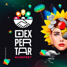 DEXPERTAR MINDFEST - Proyecto final Identidad Visual para Eventos. Un progetto di Br, ing, Br, identit, Eventi, Graphic design, Web design e Animazione 2D di Jorge Natera - 25.03.2025
