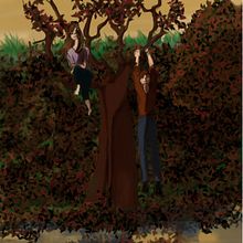 El Jardín de Otoño. Un progetto di Illustrazione digitale, Disegno, Disegno digitale e Sketchbook di soul_walkker - 25.03.2025