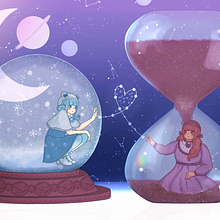 Glass Prisoners. Digital Illustration, Character Design, Stor, telling, and Digital Drawing project by Marina Flores Goulart - 03.25.2025