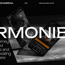 Harmonibite. Design, and Animation project by Anhelina Shabrina - 03.25.2025