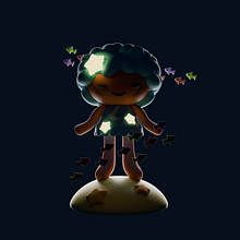 Izumi. 3D Modeling, Character Design, and 3D Design project by Fátima Che - 03.25.2025