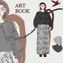Artbook . Ilustrasi Digital, Desain Busana, Desain Grafis, Ilustrasi tradisional, Ilustrasi Vektor & Ilustrasi Mode proyek oleh celina_belen - 03.25.2025