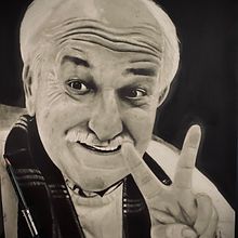 Retrato Àlex B (ing:mylolaart) . Fine Arts, Drawing, Pencil Drawing, Traditional illustration, Portrait Drawing, Realistic Drawing, Artistic Drawing, Sketching, and Figure Drawing project by Àlex Bañuelos - 03.26.2025