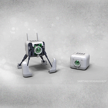 cubeRobot. Un projet de 3D , et Modélisation 3D de Andrés Santiago Rodríguez Prada - 26.03.2025