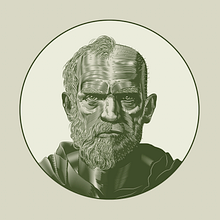 Demóstenes. Un progetto di Illustrazione digitale, Illustrazione tradizionale e Incisione di designarmada - 27.03.2025