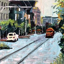 My Project: Gouache Painting of Landscapes. Gouache Painting, Traditional illustration, and Painting project by Janet Evans - 03.27.2025