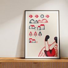 El pozo, un relato ilustrado. Un proyecto de Ilustración digital de Carmen Itamad - 28.03.2025