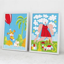 Un día en la ciudad. Un proyecto de Ilustración digital e Ilustración infantil de Carmen Itamad - 28.03.2025