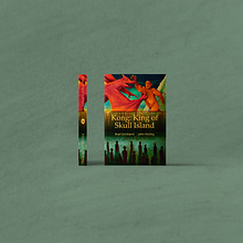 BOOKCOVER - Kong: King of Skull Island. Editorial Design, Graphic Design, and Bookbinding project by y0_m4nu - 03.28.2025