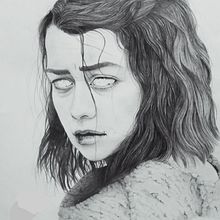 Arya. Un progetto di Disegno a matita di Melina - 29.03.2025