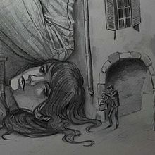 Mulher Gigante. Traditional illustration, Drawing, and Pencil Drawing project by kakacimiro - 03.30.2025