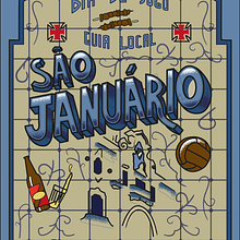 São Januário Local Guide. Digital Illustration, Editorial Design, Editorial Illustration, Vector Illustration, H, Lettering, Lettering, and Poster Design project by filipetpn - 03.30.2025