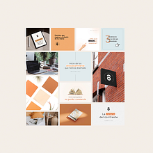 Creación de contenido social para un estudio de diseño. Un progetto di Graphic design, Social media e Content marketing di logoviha - 30.03.2025