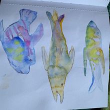 .. Un proyecto de Bocetado, Creatividad, Dibujo, Ilustración tradicional, Pintura a la acuarela y Sketchbook de Maika Mora - 30.03.2025