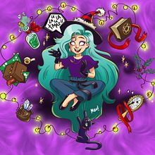 Illustration mix. Ilustração digital, Desenho, Design de personagens, Desenho digital, e Pintura digital projeto de Raquel Barros - 31.03.2025