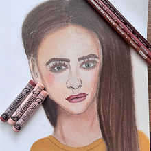 First Pastel and Colored Pencil Portrait. Traditional illustration, Fine Arts, Drawing, Pencil Drawing, Portrait Drawing, Realistic Drawing, and Artistic Drawing project by artstudiooasis - 04.01.2025