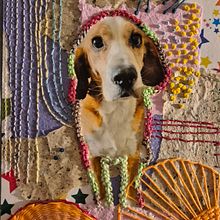 Te recuerdo en colores . Embroider, Fine Arts, Collage, and Textile Design project by fer_roxana - 04.02.2025