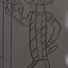 Pata Brava Cartoon. Drawing, Character Design, and Traditional illustration project by Santiago Vega - 04.02.2025
