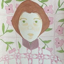 Progetto finale: ritratti a guache ricchi di motivi e texture. Gouache Painting, Painting, and Portrait Drawing project by albotteghino23 - 04.02.2025