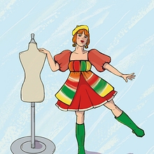 Diseño de personaje basado en Golosinas Argentinas. Un progetto di Illustrazione digitale, Character design, Pittura digitale e Teoria del colore di Iararte - 03.04.2025