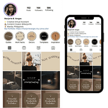 Final Project - Instagram Feed Design with Canva. Digital Design, Graphic Design, Instagram, Marketing, and Social Media project by Marjorie Vargas - 04.04.2025