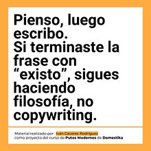 Campaña final para el curso Copywriting para Copywriters de Putos Modernos. Advertising, Communication, Cop, writing, Stor, and telling project by ivancaceresr5 - 04.04.2025