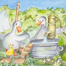 Ilustración infantil para un libro de cuentos. Projekt z dziedziny Trad, c, jna ilustracja i Ilustracje dla dzieci użytkownika Cristina - 04.04.2025