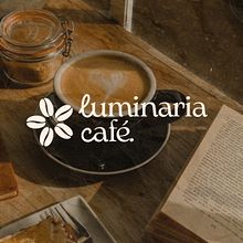 Proyecto Visual: Luminaria Café.. Br, ing, Identit, Graphic Design, and Logo Design project by Oceanne Tavárez - 04.04.2025