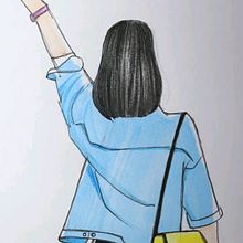 Easy drawing for girl and step by step . Un progetto di Disegno e Belle arti di mr_s_prasad_official - 04.04.2025