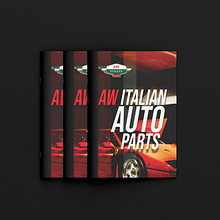 AW Italian Auto Parts Brochure Design. Un projet de Design graphique, Marketing, Conception éditoriale, Gestion de portefeuille , et Estampe de Efren James Lopez - 05.04.2025