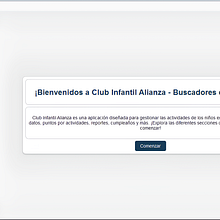 CLUB INFANTIL ALIANZA APP. Un progetto di Programmazione di Carlos Pérez - 05.04.2025