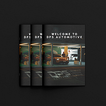 DPS Automotive Brochure – Templated Design Customization. Un projet de Gestion de portefeuille, Estampe , et Design graphique de Efren James Lopez - 05.04.2025
