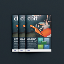CBIT Dental Solutions Brochure Design. Un projet de Design graphique, Gestion de portefeuille , et Estampe de Efren James Lopez - 05.04.2025