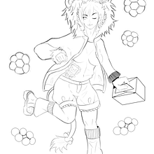 Bakery "Leoness" Mascot. Character Design, Digital Drawing, Digital Illustration, Traditional illustration, and Manga project by nepzel4u - 04.06.2025