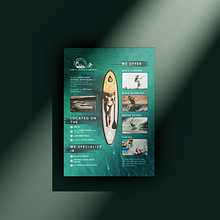 Ride the Waves: Flyer Design for a Water Adventure Company. Un projet de Estampe, Marketing, Gestion de portefeuille , et Design graphique de Efren James Lopez - 07.04.2025