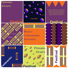 Post Instagram Festival Petronio Álvarez. Br, ing, Identit, Design, Logo Design, Graphic Design, T, pograph, Design, T, and pograph project by Xilena Salas - 04.08.2025