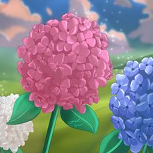Hydrangeas dream. Digital Illustration, Drawing, and Design project by mtzi2120 - 04.09.2025