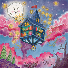 A Biblioteca dos Sonhos Perdidos. Digital Illustration, Drawing, Painting, Watercolor Painting, Digital Drawing, and Children's Illustration project by Rozangela Elias - 04.09.2025