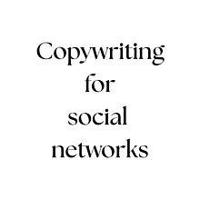 Copywriting for social networks. Een project van Communicatie, Cop, writing, Schrijven y Social media van Myriam Bakayoko - 09.04.2025