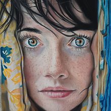Mirada de agua. Fine Arts, Drawing, Portrait Drawing, Realistic Drawing, and Traditional illustration project by omirauncofre - 04.09.2025