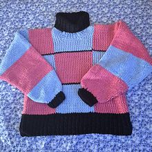 Chaleco Estilo Intarsia. DIY, Fashion Design, Fiber Arts, Textile Design, and Knitting project by Angela Vidal - 04.12.2025