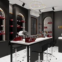 Dresyee Cosmetic. Un progetto di Architettura d'interni, Retail Design, Interior design, Interior Design e Progettazione dello spazio di annisaadindafile - 12.04.2025