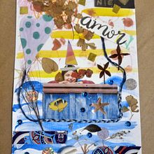 Infância.. Traditional illustration, Paper Craft, and Sketchbook project by Erika Anne - 04.13.2025